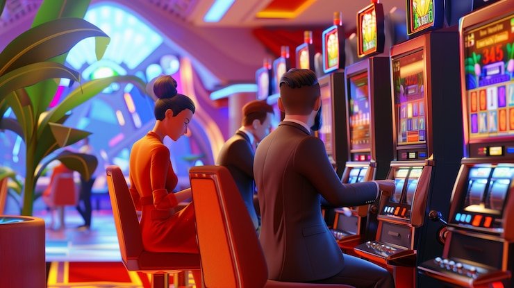 Pengguna dewasa membaca info bonus mingguan